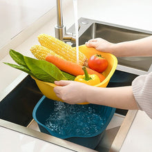 Large plastic wash basin for kitchen