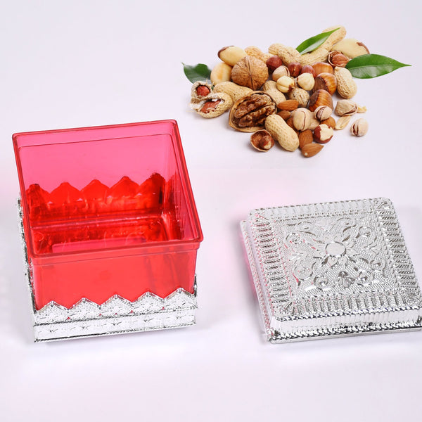 Ruby dryfruit storage container