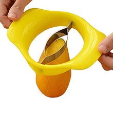 Mango cutting tool with stainless steel blade for efficient slicing