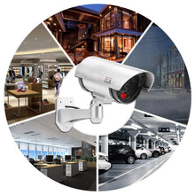 Dummy IR camera designed for outdoor security, looks like a real CCTV camera.