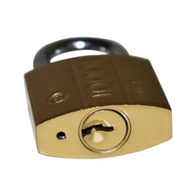 Secure padlock with key for cabinets and safes