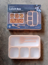 Leak-proof box with multiple compartments